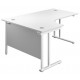 Olton Twin Cantilever Corner Office Desk